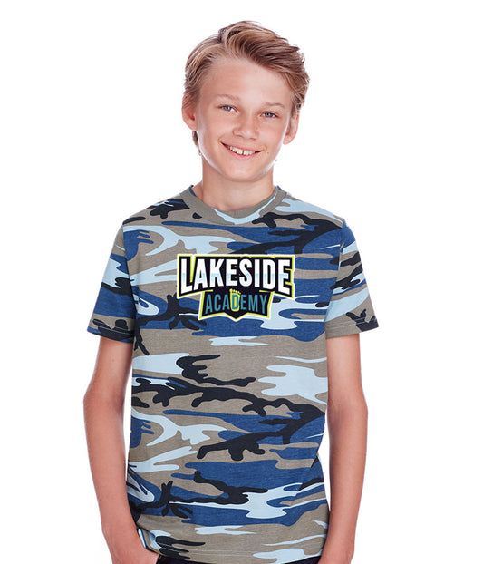 Lakeside Academy Youth Camo T-Shirt