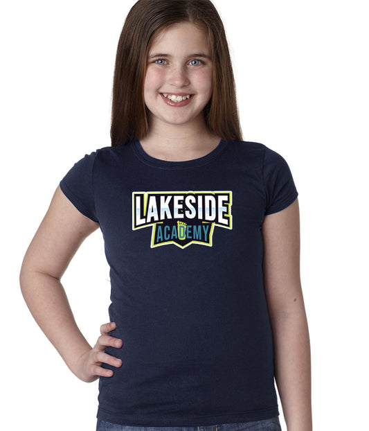 Lakeside Academy Girls' Princess Tee